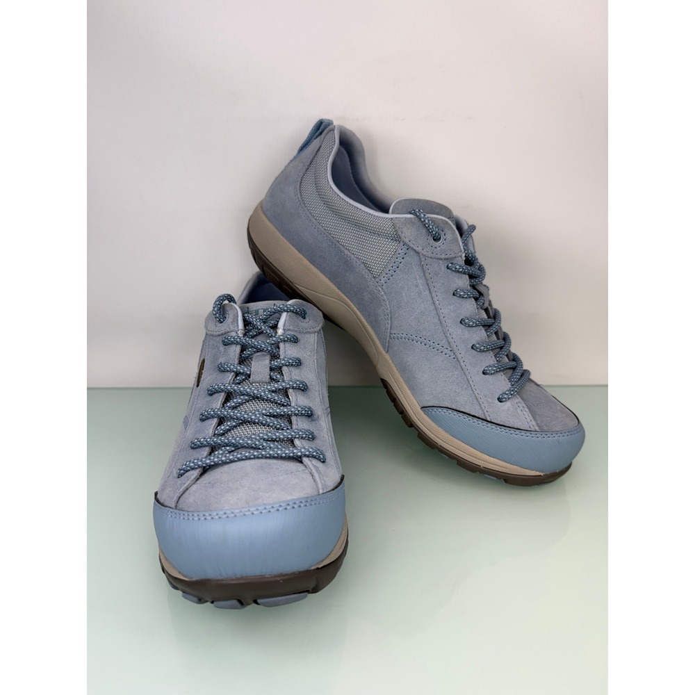 Dansko Paisley Sneakers Sz 40 Gray Blue Waterproof Suede Hiking Walking Goprcore - Picture 9 of 10